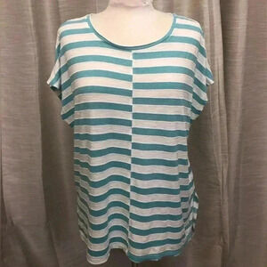 Yarn & Sea Striped Top 1X